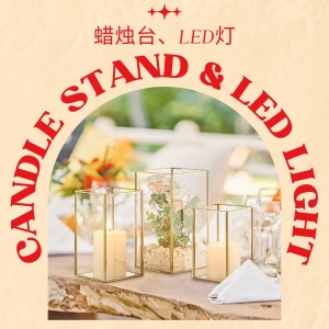 Candle Stand, LED Light